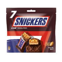 SNICKERS 士力架 花生夹心巧克力140g*1袋