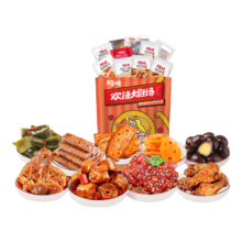 百草味 麻辣零食大礼包 欢辣大剧场 456g