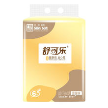 舒可乐 6卷180g小卷纸卫生纸巾无芯加厚竹浆家用卷筒纸手纸厕纸商用批发 6卷