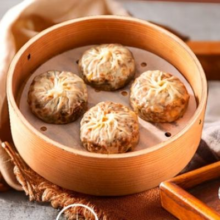 京东百亿补贴、PLUS会员：一条狗 纸皮烧麦混合装（三丁+三丁蛋黄+梅干菜）1080g