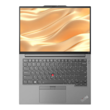 plus会员:ThinkPad E14 14英寸轻薄便携联想笔记本电脑 酷睿i5-13500H 16G 1T 2.2K 100%sRGB 银 丰富接口