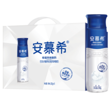 PLUS会员:安慕希 高端畅饮型 原味酸奶 230g*10瓶*2件