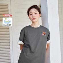 迷你巴拉巴拉 儿童亲子t恤幾米联名