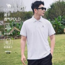 Camel 骆驼 2024新款 男士透气速干Polo衫 多色