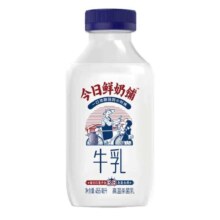 新希望今日鲜奶铺牛乳 超值装255ml*7+455ml*3