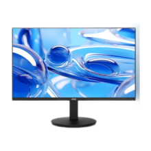 AOC23.8英寸 2K高清 IPS广色域100Hz 高亮度 低蓝光不闪屏护眼 三边微边框 节能办公电脑显示器Q24E11