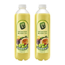 豪园 油柑百香果汁 1.25L*2瓶