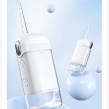 Plus会员：敏煌 冲牙器 便携式 顶配白 三档可调+高效脉冲+长续航 4支喷头