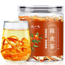 京东百亿补贴、plus会员:陈一凡 陈皮茶 纯正陈皮干丝 新会老陈皮橘皮干泡水喝的花草会茶茶叶100g