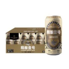 京东百亿补贴：精酿壹号 德式小麦白啤酒 500mI*24听