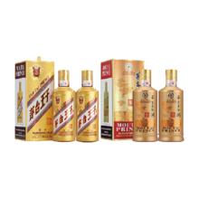 MOUTAI 茅台 金王子500ml*2+茅台酱香经典500ml*2