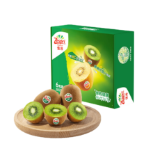 8日0点，限量3000件：佳沛（zespri）绿奇异果 特大果6粒 单果约135-176g