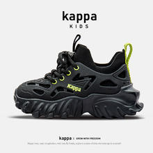 百亿补贴：Kappa Kids KAPPA卡帕童鞋秋季新款儿童透气鞋轻便舒适老爹鞋软底运动鞋