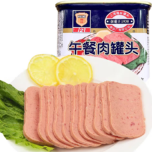 PLUS会员！MALING 梅林B2 午餐肉罐头 340g