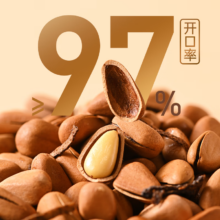PLUS会员：薛记 炒货陈皮松子  120g*1袋*4件