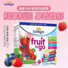 加拿大进口，Sunrype 水果条果丹皮 24条