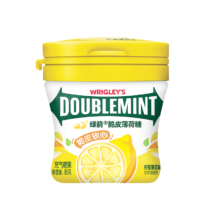 再降价、plus：绿箭(DOUBLEMINT)薄荷糖脆皮软心糖柠檬薄荷味80g/瓶