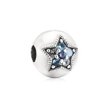 PANDORA 潘多拉 蓝色五角星固定扣 796380NSBMX