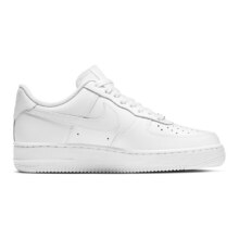 耐克（NIKE）AIR FORCE 1 女子GS板鞋纯白空军一号复古运动休闲鞋 DD8959-100 37.5