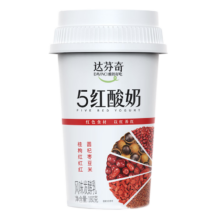 达芬奇（Davinci）五红谷物酸奶180g*3杯