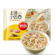 思念 上汤小云吞玉米蔬菜猪肉 400g 50只 拍4件