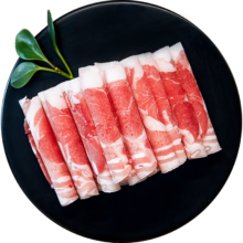 11日0点，限量1500件：鲜京采内蒙古原切羔羊肉卷1kg(250g*4包)