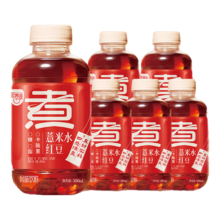 需首购：熙景源 红豆薏米水 无糖饮料 500mL*6瓶装整箱