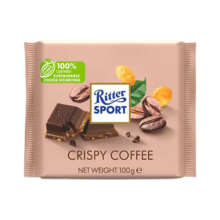 PLUS会员、需首单：Ritter SPORT 瑞特滋 玉米脆夹心咖啡巧克力 100g*9件