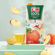 88VIP：汇源 100%苹果汁 1000ml/盒
