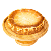 古船 巴斯克芝士蛋糕1kg 10块装 动物奶油甜点甜品 乳脂生日蛋糕 京粮