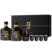 舍得 舍得酒 智慧舍得礼盒装 浓香型白酒 52度 500mL 2瓶 单盒装