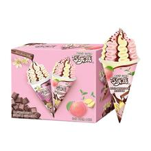 SHUHUA 舒化 巧乐兹 脆筒冰淇淋 姜撞奶+蜜糖乌龙口味 340g