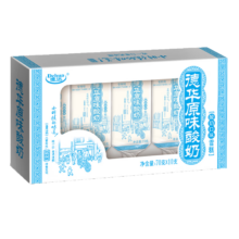 德华 手包酸奶口味雪糕 70克*10支 冰淇淋 冰激凌 生鲜冷饮