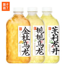PLUS会员：果子熟了 金桂乌龙 970ml*3瓶