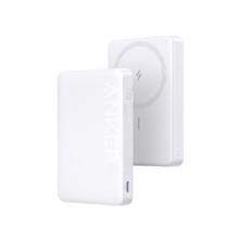 限移动端、京东百亿补贴：Anker 安克 A1642 无线磁吸移动电源 极光白 10000mAh Type-C 20W