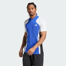 adidas 阿迪达斯 美国硬地大满贯系列网球运动上衣短袖POLO衫男装夏