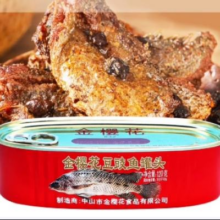 金樱花  鲜炸豆豉鱼罐头 3罐