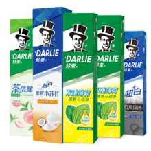 京东百亿补贴、plus会员:好来（DARLIE）原黑人 果味组合装牙膏820g+40g 护牙亮白 清新口气  去烟渍去牙渍
