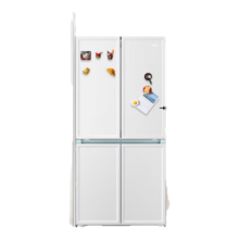 PLUS会员：Haier 海尔 太白系列 461L 零嵌十字对开四开门电冰箱 BCD-461WGHTD45W9U1