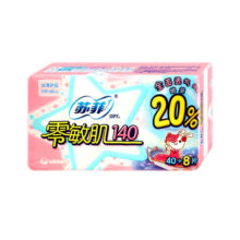 苏菲 卫生巾日夜组合护垫超熟睡夜用日用套装 日夜组合86片
