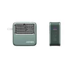 UGREEN 绿联 CD289 手机充电器 USB-A/双Type-C 140W 绿色 双Type-C 240W 数据线 1.5m 黑色