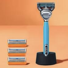 Gillette 吉列 锋隐5手动剃须刀 青春版 1刀架+4刀头+沥水底座