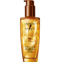 欧莱雅奇焕润发护发精油100ml(小棕瓶 针对干性发质 免洗 柔顺 防分叉)