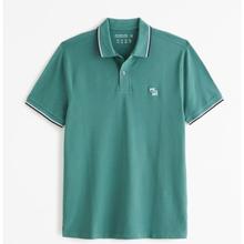 Abercrombie & Fitch 男士通勤小麋鹿短袖Polo衫 338747-1