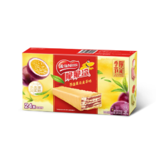 plus：雀巢（Nestle）脆脆鲨威化饼干百香果乌龙茶味24条446.4g*4件