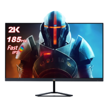 plus会员、概率劵：优派 27英寸 2K高刷电竞显示器 185hz Fast IPS 硬件低蓝光电脑屏幕