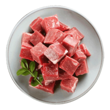 恒都精修牛腩块500g*4袋