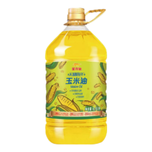 plus会员：金龙鱼  物理压榨玉米油6.18L*4件