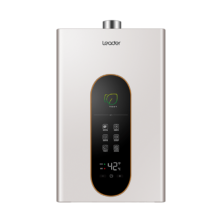 需秦首购: 海尔（Haier）智家出品leader系列燃气热水器天然气 家用恒温强排式变频风机 送装一体 WIFI智控 12L 【Leader LY】五重净化