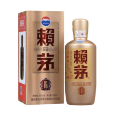 赖茅茅台 赖茅 金樽 酱香型白酒 53度 500ml 单瓶装  商务送礼